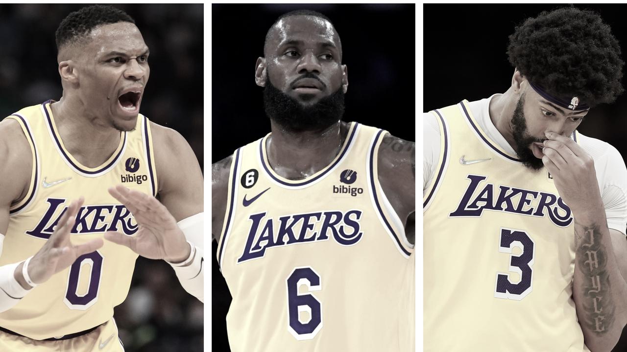 The Los Angeles Lakers are in a world of pain.