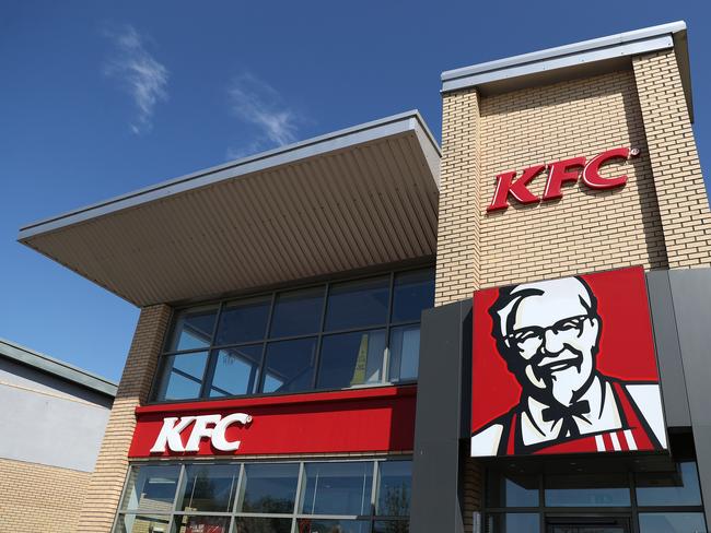 KFC has axed a popular soft drink from its menu, replacing it with a ‘sugar free’ version. Picture: Naomi Baker/Getty Images