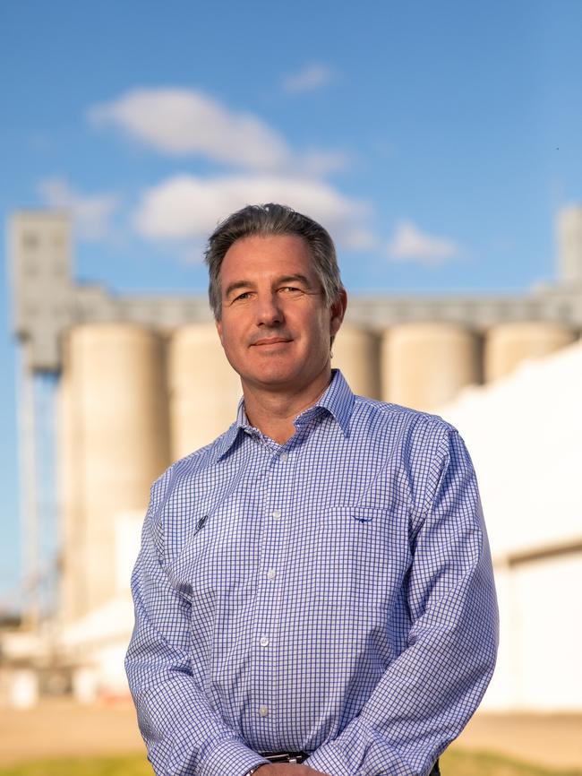 GrainCorp chief executive Robert Spurway.