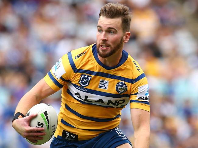 Clint Gutherson has reportedly signed a three year contract extension to stay with the Eels. Picture: Jason McCawley/Getty Images