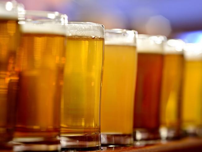 Beer glasses. Picture: istock