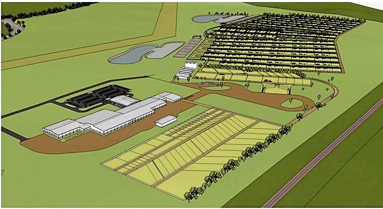 POTENTIAL: An artist's impression of the facility in Gladstone. Picture: Asia Pacific Agri-Corp