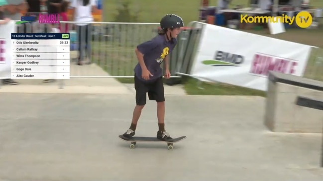 Replay: Western Rumble - 13 & Under street semi-final heats