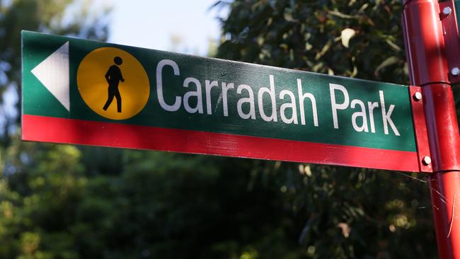 Carradah Park is one of the places popular for teens holding unauthorised parties.