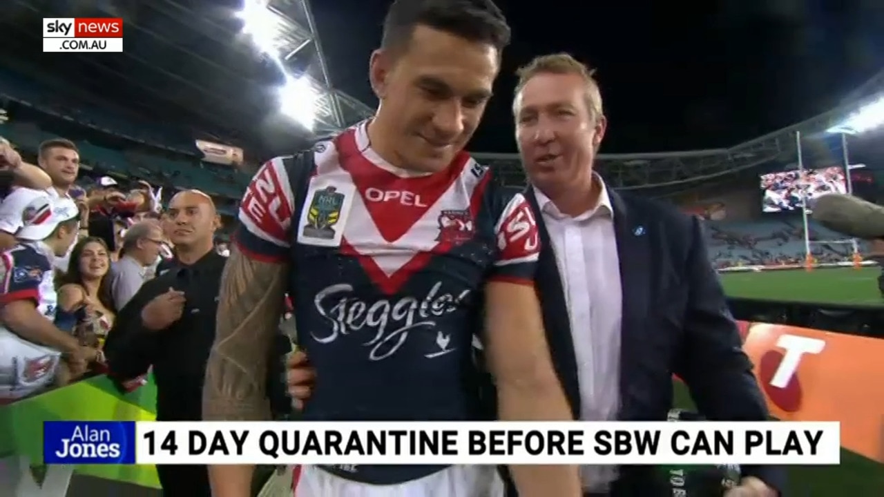 Sonny Bill Williams discusses his career, return to the NRL and future plans