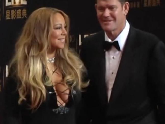 James Packer said his break up with Mariah Carey was a “trainwreck”. Picture: Channel 7,