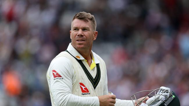 Australia's David Warner is eager to inflict more pain on England’s World Cup campaign. Picture: Getty