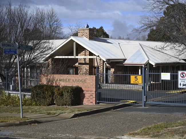 Police arrived at the retirement home that morning after a staffer called an ambulance. Picture: NCA NewsWire/Martin Ollman