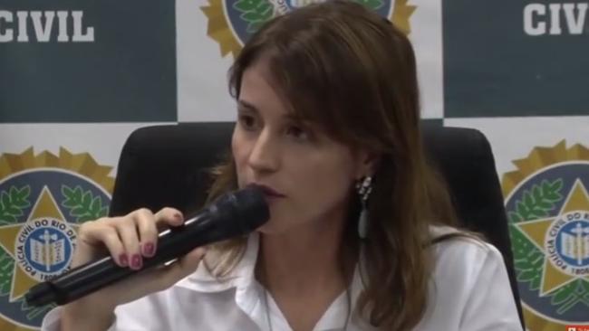 Brazilian police spokeswoman Elen Souta.