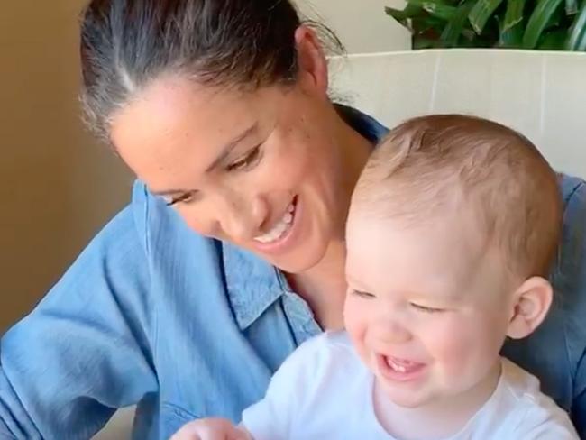 Archie appeared in a video with his mother reading Duck Rabbit. Picture: Duke of Sussex/@SaveChildrenUK via Getty Images)