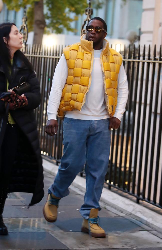 Diddy is seen out and about on November 10, 2023 in London.