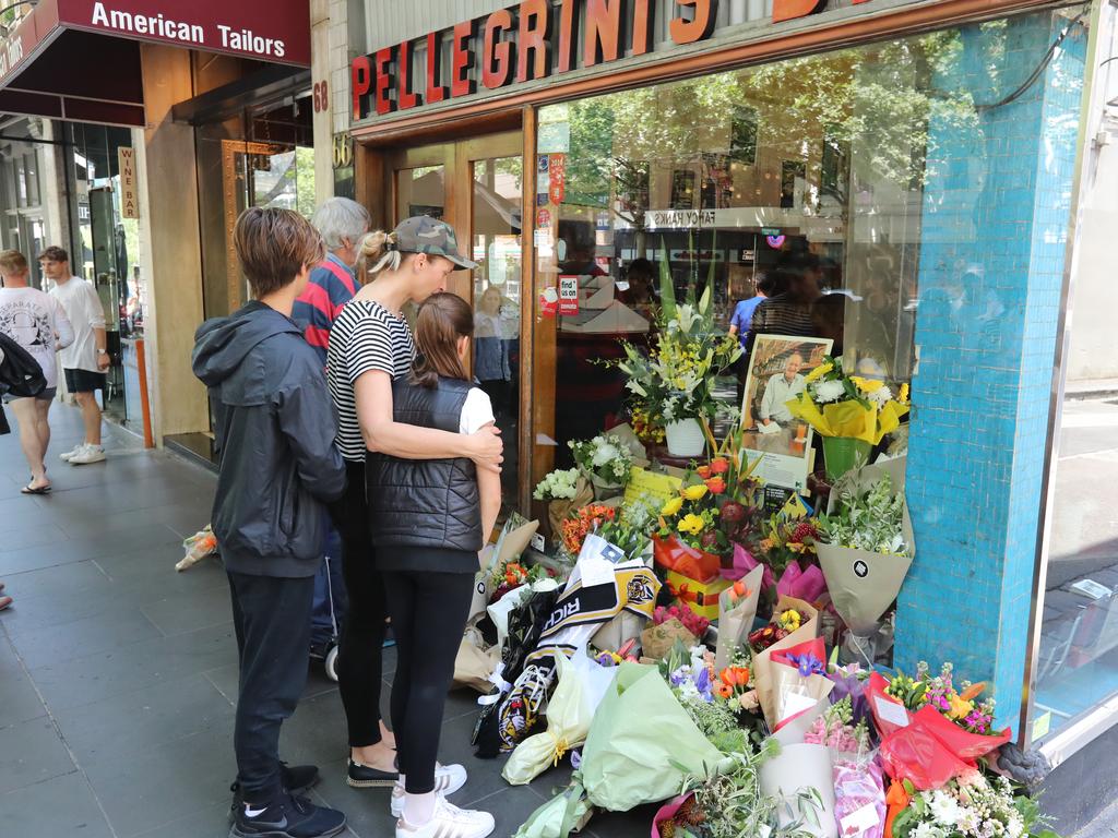 Tributes have poured in for Pellegrini’s co-owner Sisto Malaspina who was killed in a terror attack Picture: Alex Coppel.