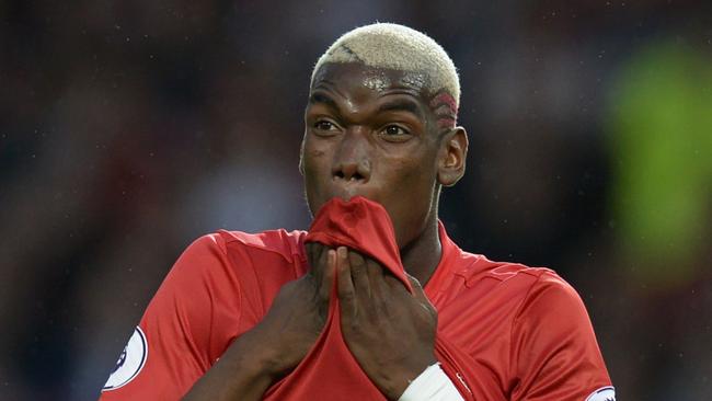Manchester United's French midfielder Paul Pogba.
