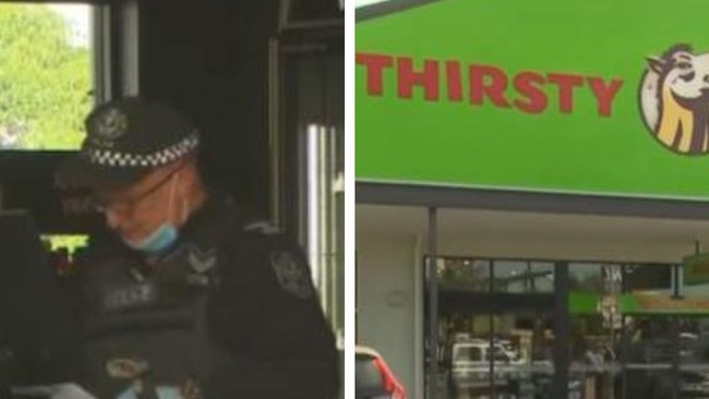 Arrests have been made following a Plympton bottle shop break-in. Picture: 7NEWS Adelaide