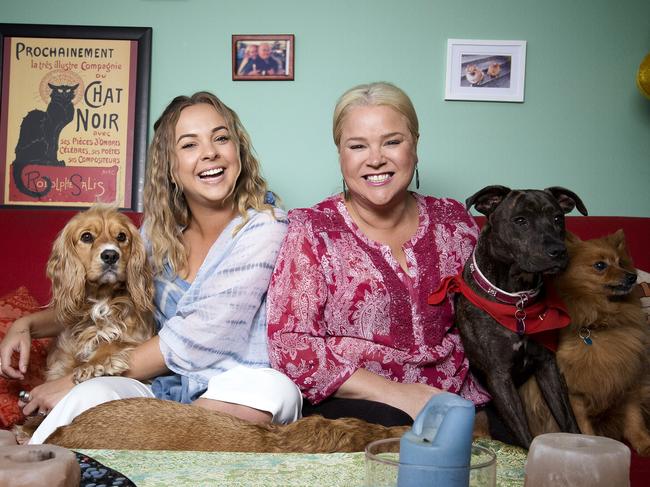 Angie and Yvie from Gogglebox Photo credit: Nick Wilson / Foxtel