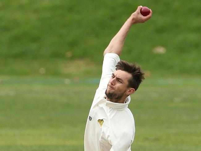 Parkville District paceman Nathan Green.