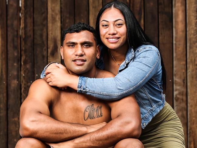 NRL star takes up fight on taboo subject to honour lost bub