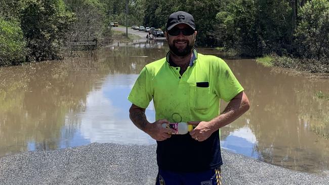 David English in Seelands, near Grafton on 2 March. Picture: Matt Gazy