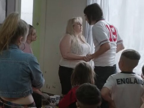 Rebel Wilson and Sacha Baron Cohen in a scene from The Brothers Grimsby. Picture: Sony Pictures