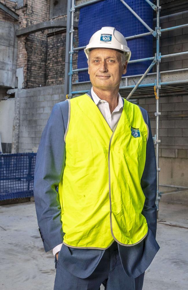 Builder Scott Hutchinson. Photo: Glenn Hunt / The Australian