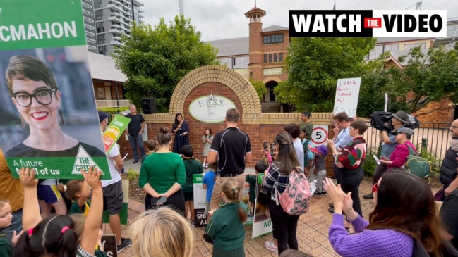 East Brisbane students rally to protect school