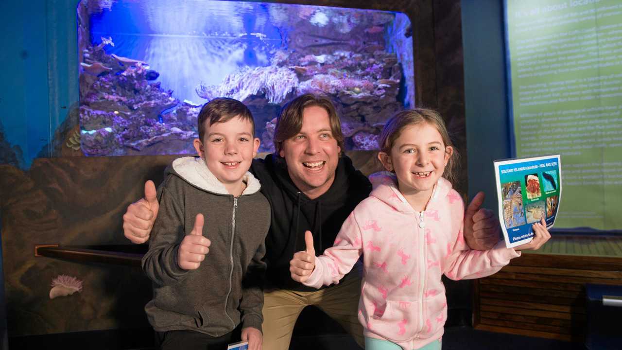 Bleyde, Marcus and Demi Shotbolt from Armidale. Picture: Trevor Veale