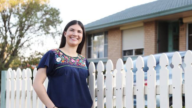 Vanessa Bradshaw, 27, sells her data in the form of paid surveys. Picture: David Swift.