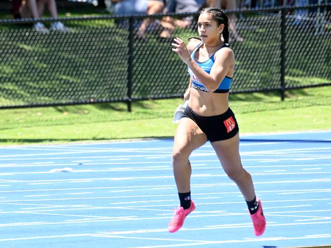 Queensland Little Athletics State Relay Championships. Saturday December 2, 2023. Picture, John Gass