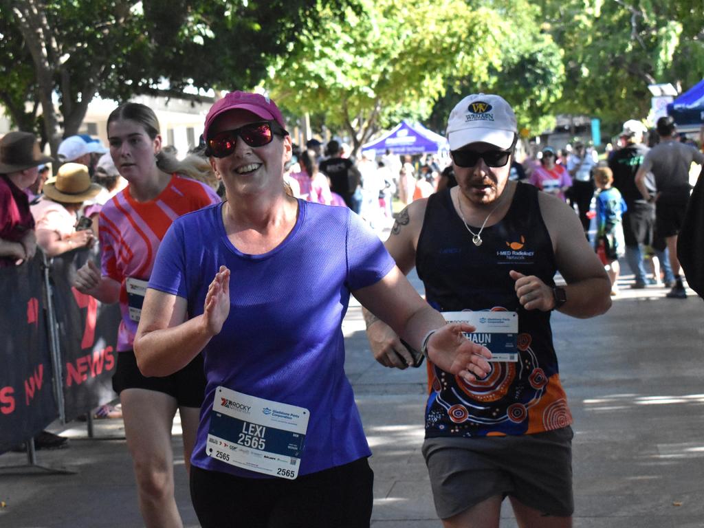 On course at the annual Rocky River Run in Rockhampton on May 18, 2025.