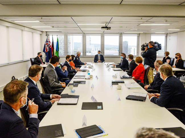 The Cabinet sub-committee replaced the Covid Ready Committee. Picture: NCA NewsWire / Brenton Edwards