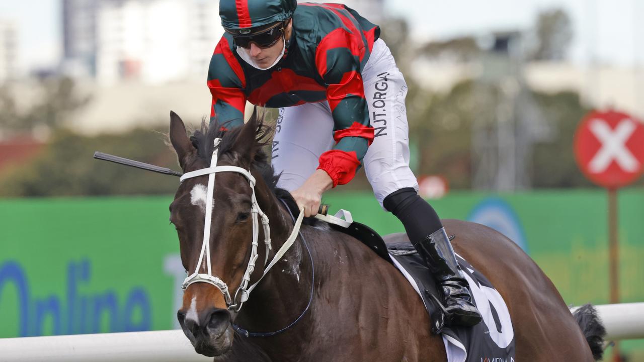 Yiyi has been well supported in race r at Randwick. Picture: Getty Images