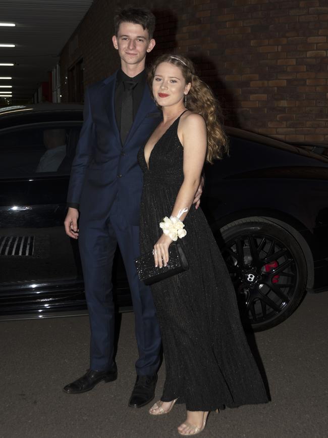 Toowoomba Grammar School senior formal held at Rumours. Ronan McEvoy and Matilda Stinson