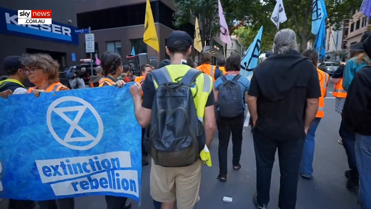 Extinction Rebellion protests disrupt Melbourne CBD | news.com.au ...