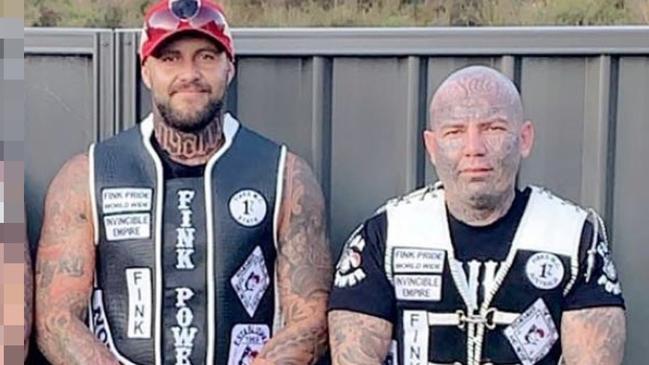 Finks bikies Tate Ward (left) and Benjamin Main (right) were charged over an alleged brawl at a Branxton pub. Picture: Supplied.