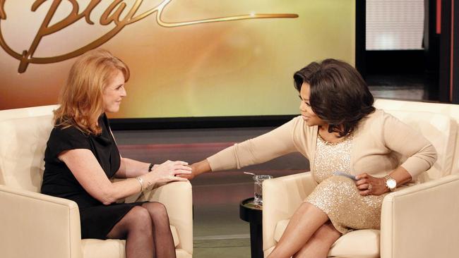 Fergie’s Oprah appearance in 2011. Picture: AP Photo/Harpo Productions