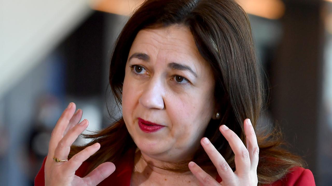 Queensland Premier Annastacia Palaszczuk said she will not hesitate to impose a lockdown if the situation warrants it. Picture: NCA NewsWire / John Gass