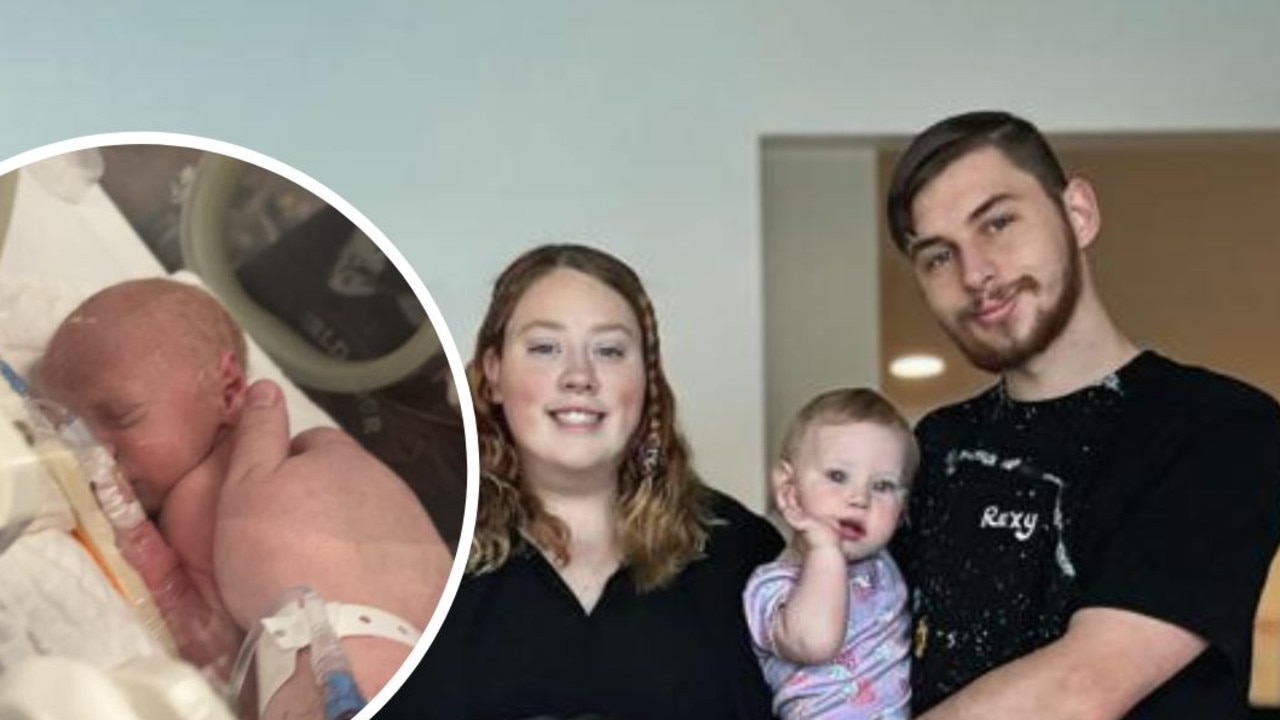 Young mum’s car crash turns into baby joy