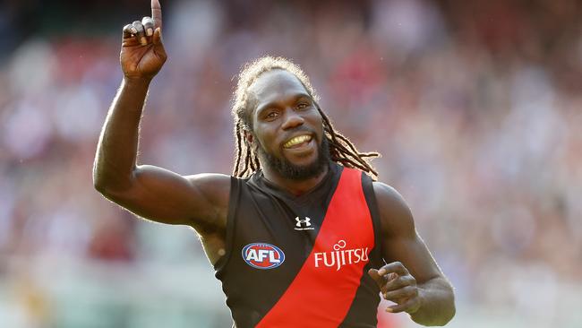 Anthony McDonald-Tipungwuti is waving goodbye. Pic: Michael Klein