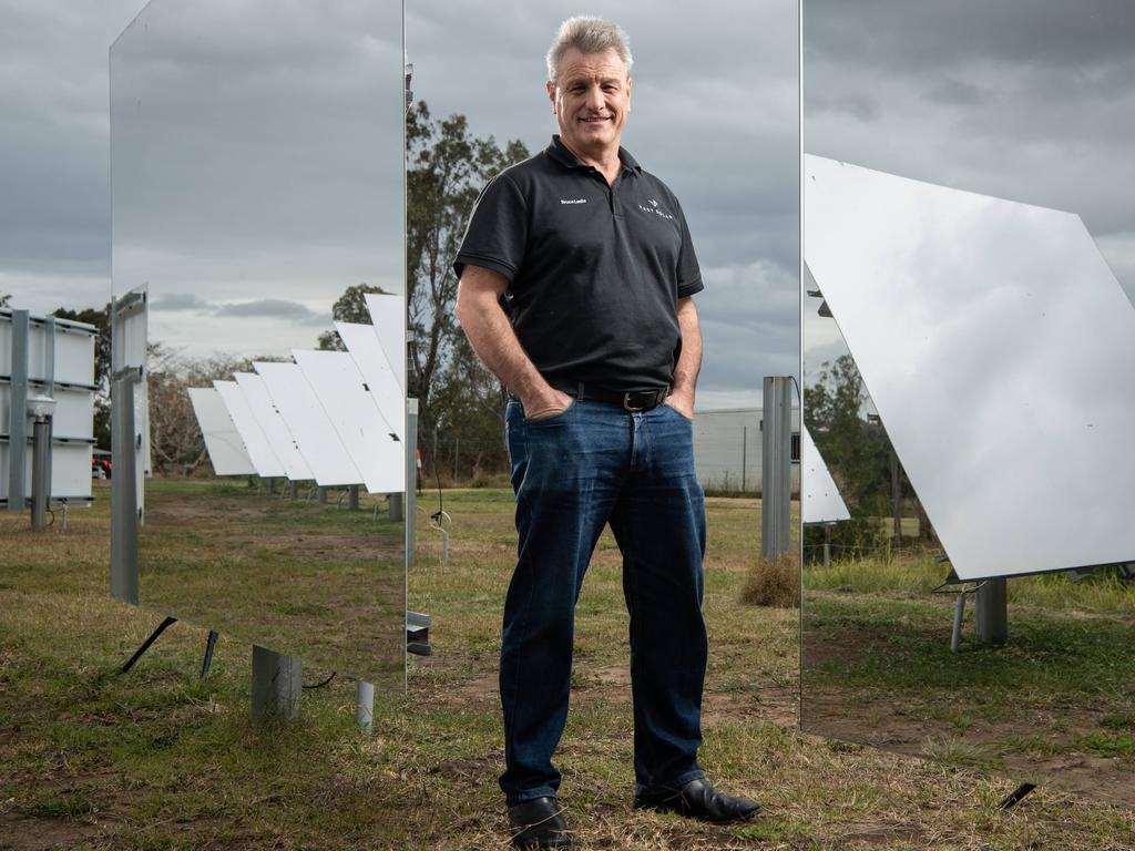 Bruce Leslie has spent 32 years in the mining industry. Picture: Brad Fleet