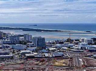 Maroochydore CBD.