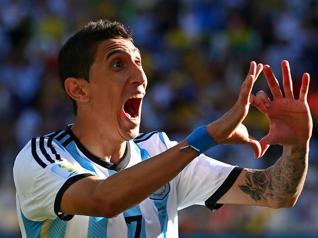 Angel Di Maria wants fellow Argentine Gaitan at Manchester United.