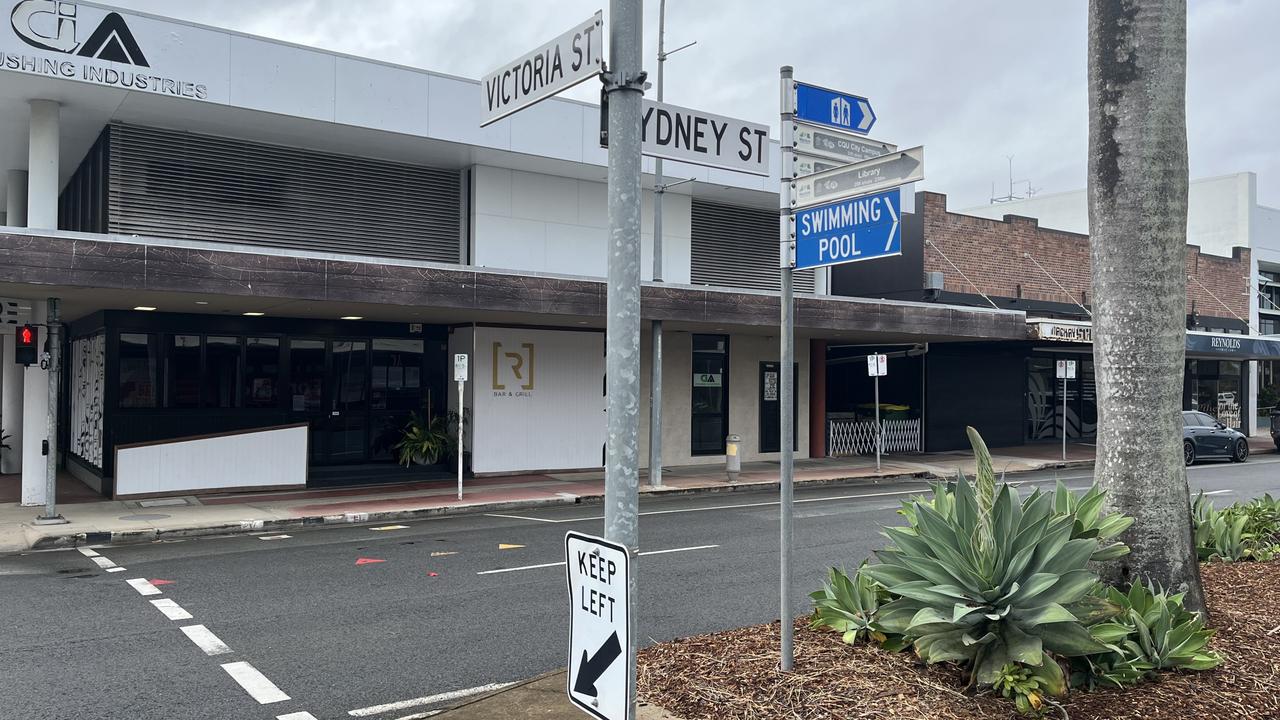 Paramedics treated a young man who was flown to hospital with a significant head injury after he was struck by a car at the corner of Sydney Street and Victoria Street at 10.40pm Friday, May 2. Picture: Luke Lay