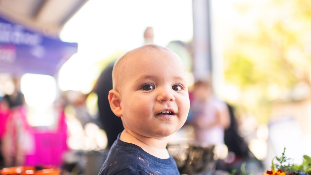 Children had at absolute blast at Messy Play Nambour on Wednesday. Photo: Joseph Byford Photography