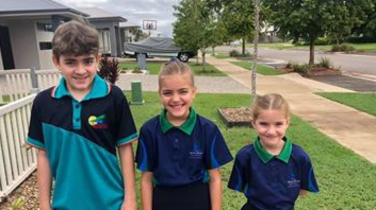 Smiles and sulks: Townsville kids’ first day at school | Daily Telegraph