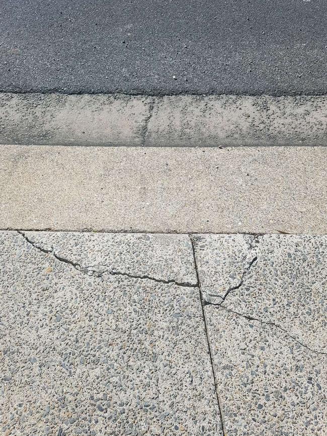 Ascot Vale reported the most incidents of damaged pavement.