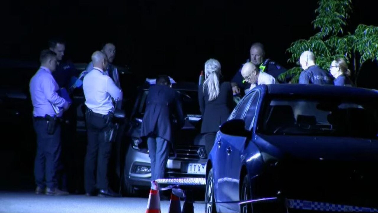 The woman's body was found at a house in Cranbourne. Picture: Nine News