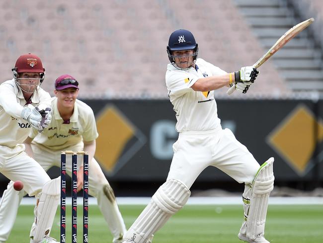 Will Pucovski made the most of the batsman-friendly conditions.