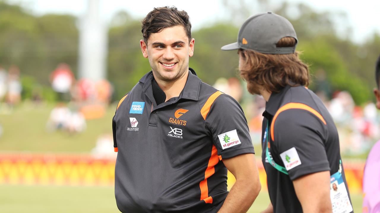 Tim Taranto suffered a shoulder injury against the Swans. Picture: Getty Images