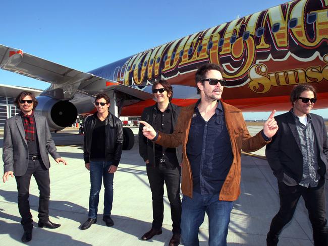 Powderfinger bid their fans farewell with the Sunsets tour in 2010. Picture: News Corp Australia