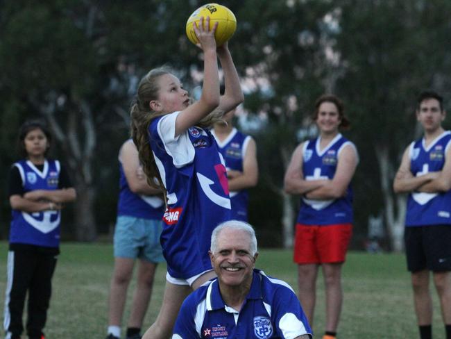 Parkmore football club president Michael Palma is keen to lift junior numbers. Picture: Stuart Milligan